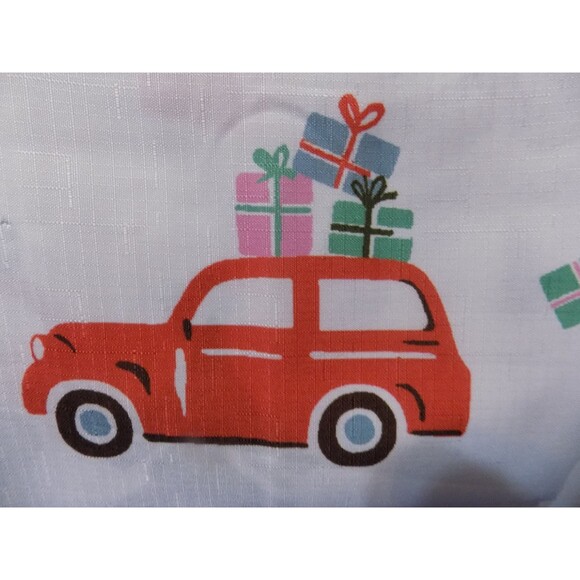 NEW Christmas Truck Tree Shower Curtain Set By Woolrich Est.1830 - Picture 4 of 4